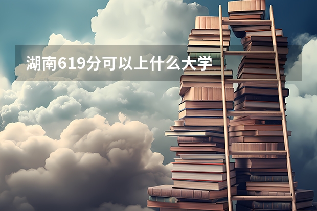 湖南619分可以上什么大学