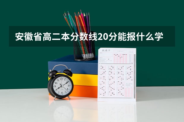 安徽省高二本分数线20分能报什么学校啊？