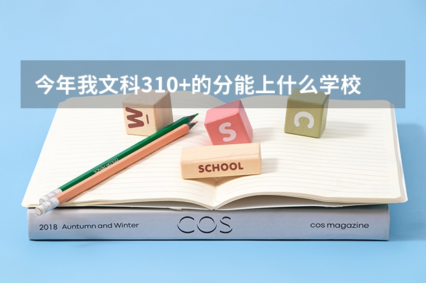 今年我文科310+的分能上什么学校？