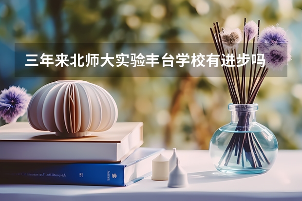 三年来北师大实验丰台学校有进步吗