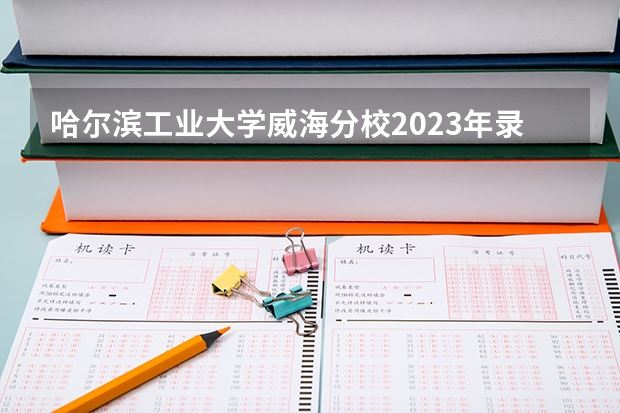 哈尔滨工业大学威海分校2023年录取分数线是多少？