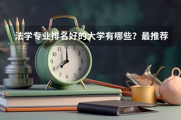 法学专业排名好的大学有哪些？最推荐哪个大学？