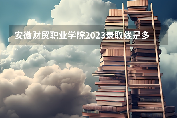 安徽财贸职业学院2023录取线是多少